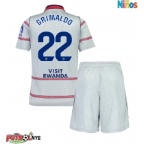 Camiseta Atletico Madrid Alejandro Grimaldo #22 Tercera Equipación para niños 2026-27 manga corta (+ pantalones cortos)